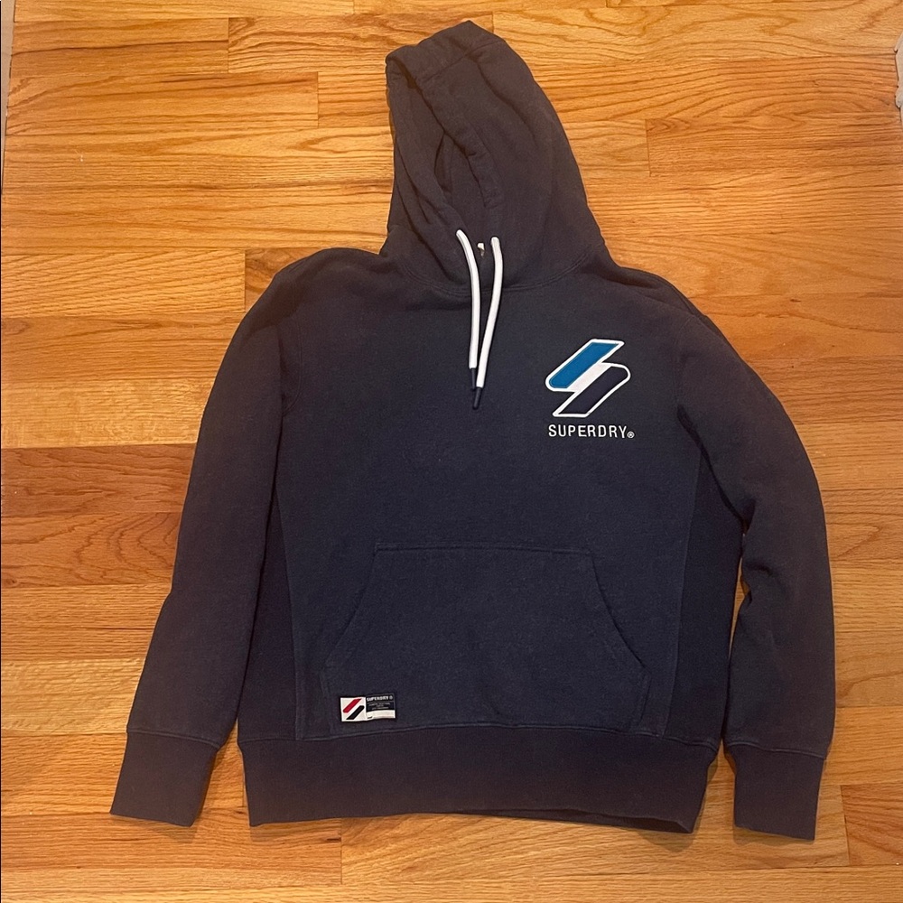Superdry Dark Blue Men's Sweater with Logo